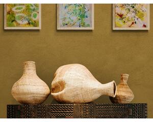 Example of what the painting would look like hanging & framed  on a wall. Each of these paintings are sold separately and unframed.